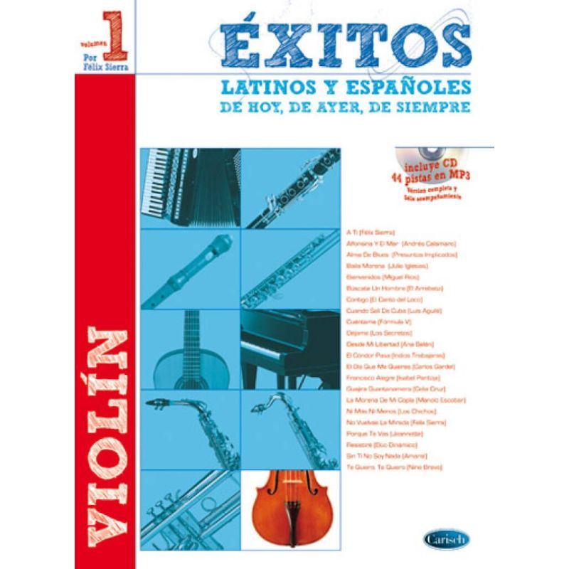 Sierra, Félix - Exitos Latinos Y Espanolos