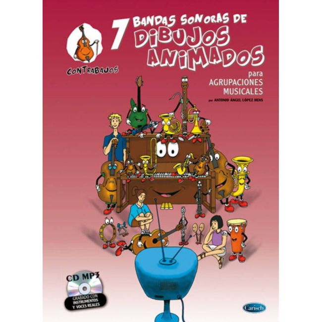Antonio Angel Lopez Hens - 7 Dibujos Animados - Contrabajos