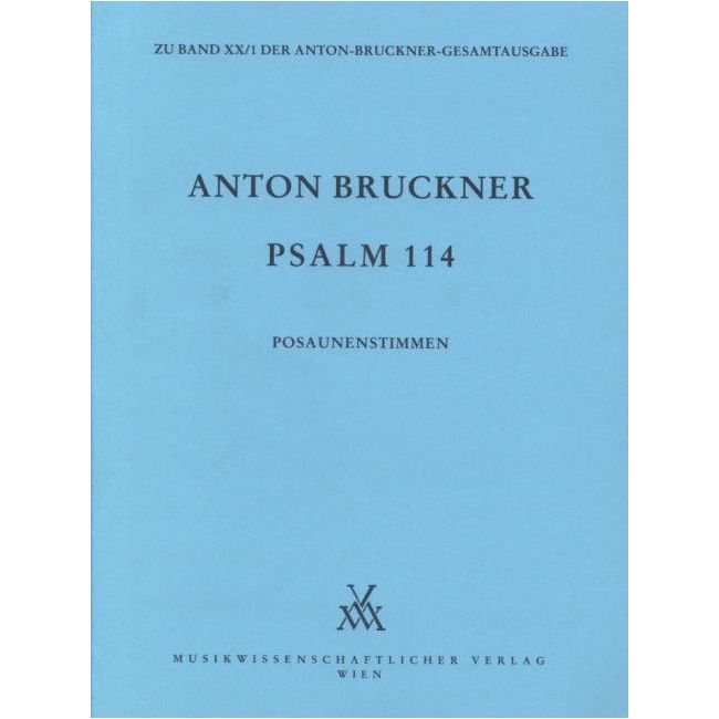 Bruckner, Anton - Psalm 114 - Tbn Parts