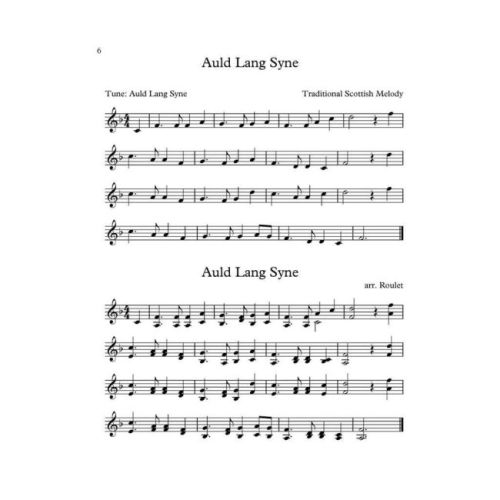 Christmas Carols For Marimba