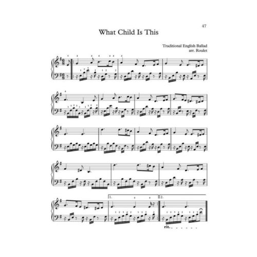 Christmas Carols For Marimba
