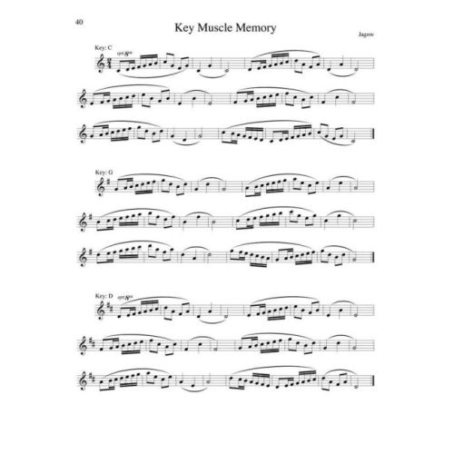 Int. Studies for Developing Artists on the Flute