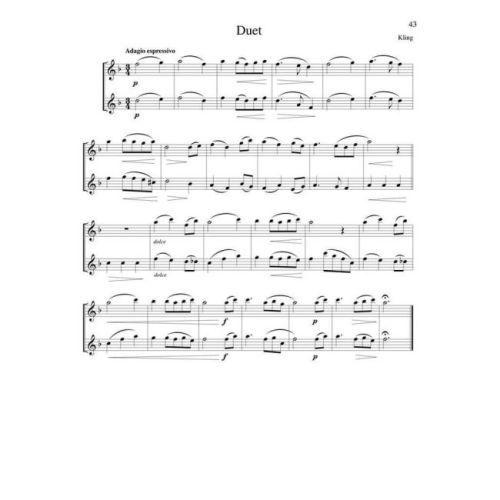 Int. Studies for Developing Artists on the Flute