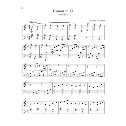 Roulet, Patrick - Wedding Music for Marimba