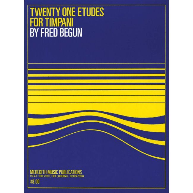 Fred Begun - Twenty One Etudes for Timpani