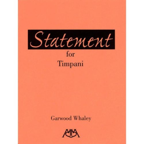Whaley, Garwood - Statement...