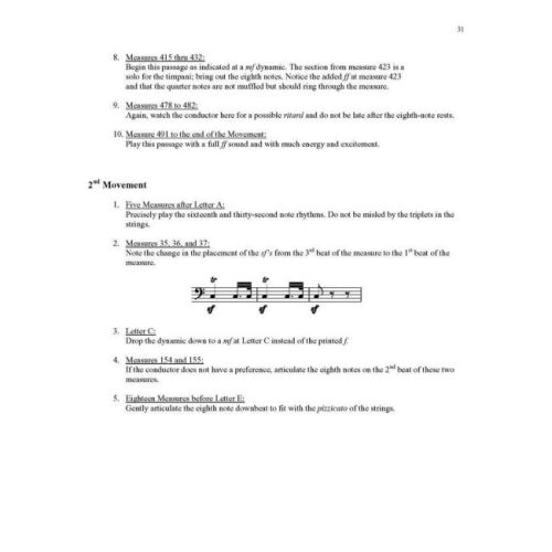 Symphonic Repertoire for Timpani
