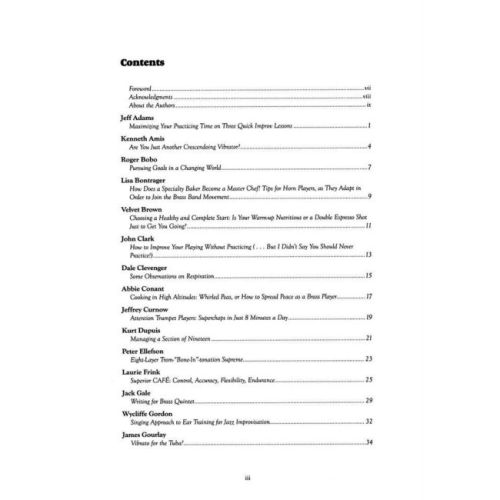 The Brass Player'S Cookbook
