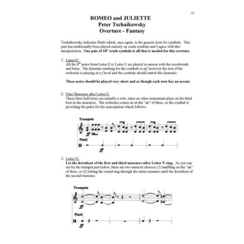 Symphonic Repertoire For Cymbals