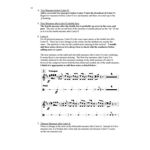 Symphonic Repertoire For Cymbals