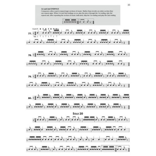 Rhythm Reading for Drums - Book 1