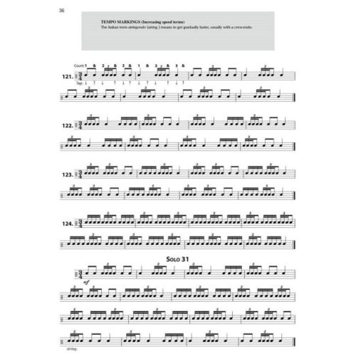 Rhythm Reading For Drums Book 2