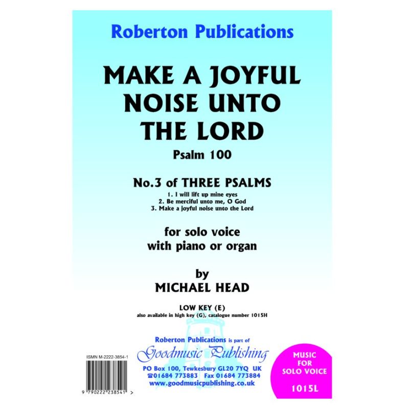Head, Michael - Make a Joyful Noise Unto the Lord