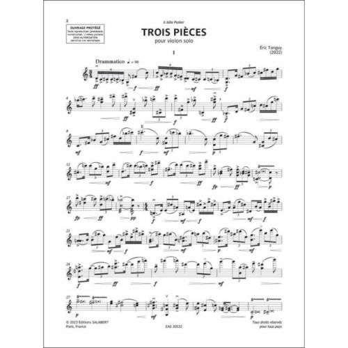 Georges Aperghis - Trois pièces