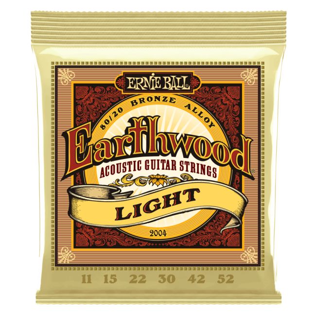 Ernie Ball Earthwood 80/20 Bronze Acoustic Guitar String Packs
