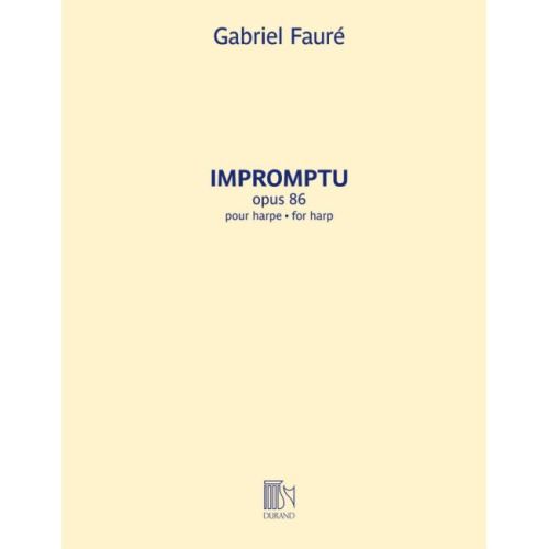 Improptu op. 86 pour harpe
