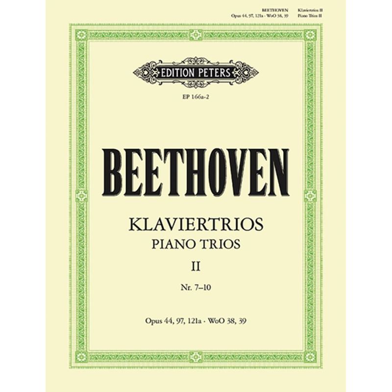 Beethoven, Ludwig van - Piano Trios ­Volume II Nos. 7-11