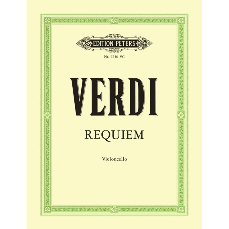 Verdi, Giuseppe - Requiem (Cello Part)