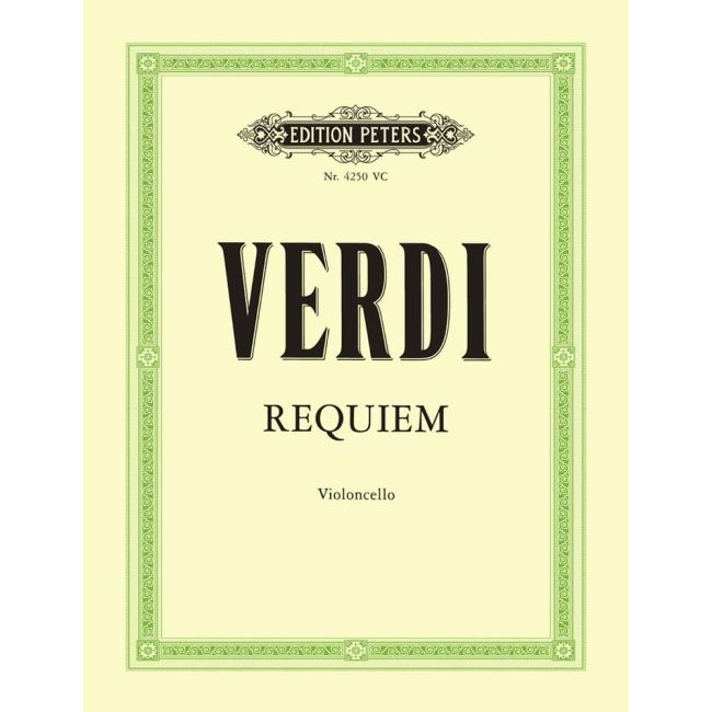 Verdi, Giuseppe - Requiem (Cello Part)