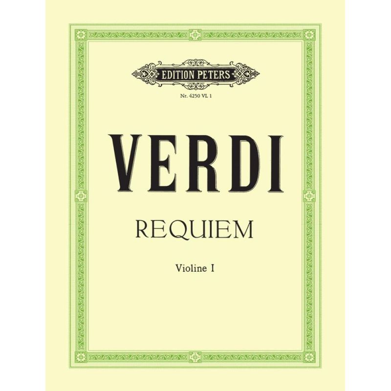 Verdi, Giuseppe - Requiem Vln 1