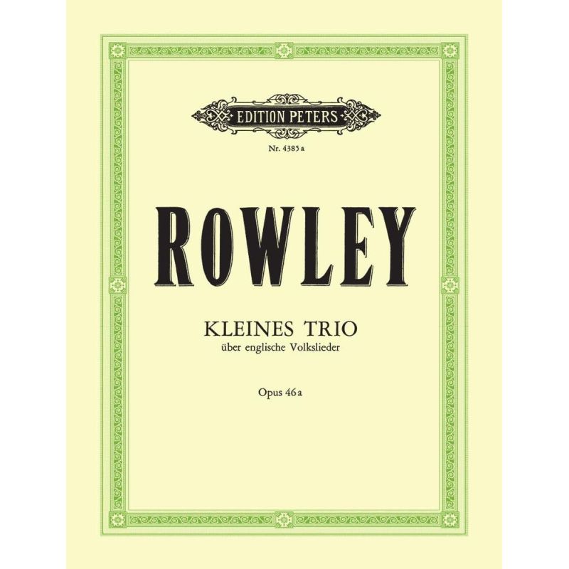 Rowley, Alec - Trio on English Tunes