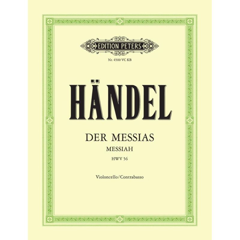 Handel, George Frideric - Messiah vcl/bass