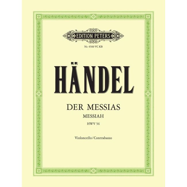 Handel, George Frideric - Messiah vcl/bass