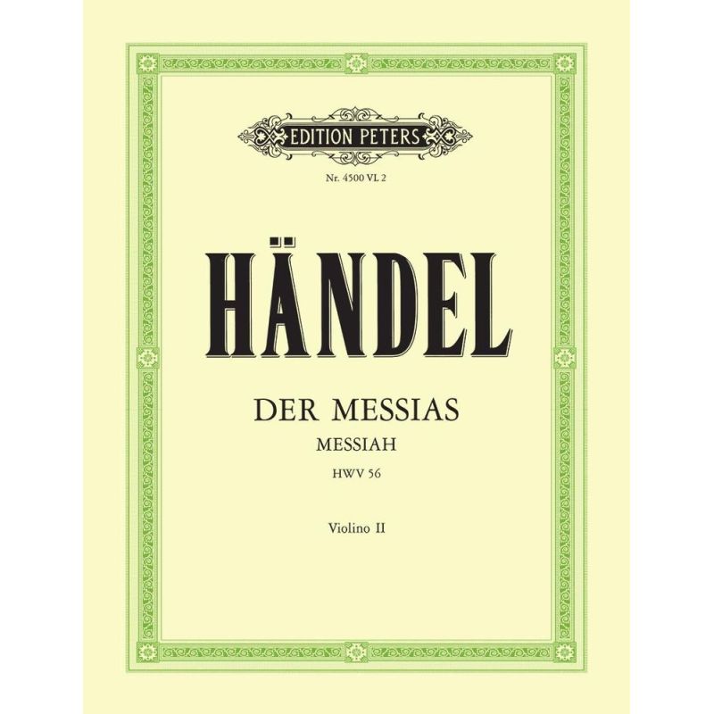 Handel, George Frideric - Messiah violin 2