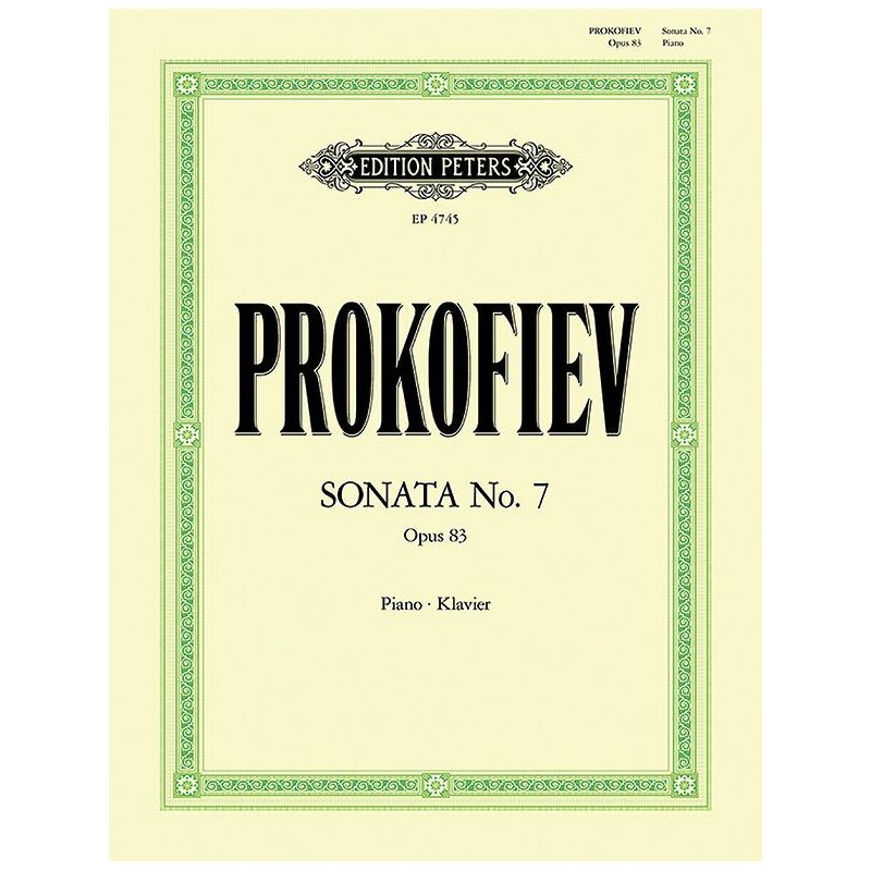 Prokofiev, Sergei - Sonata No. 7 for Piano Op. 83 (1939/42) ‘Stalingrad’'