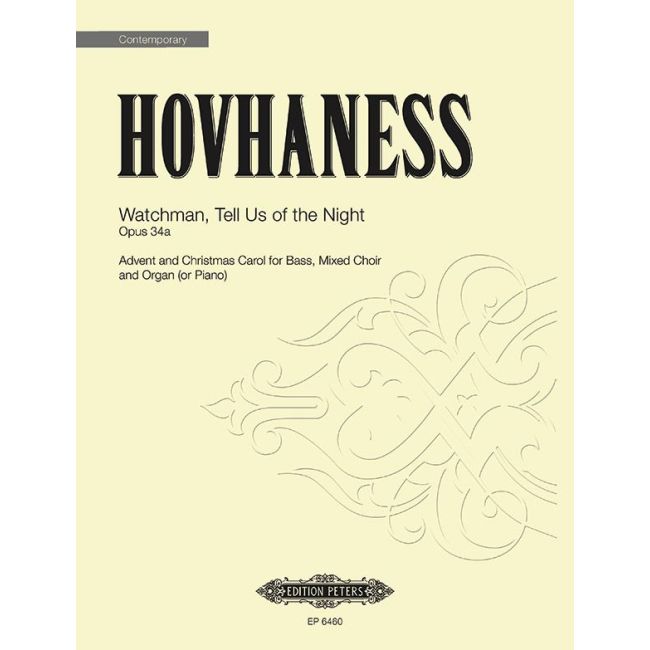 Hovhaness, Alan - Watchman Tell Us of the Night