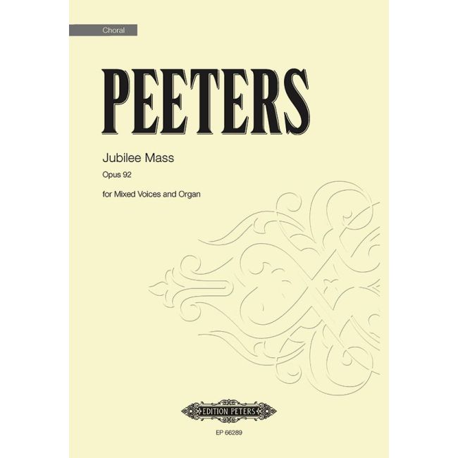 Peeters, Flor - Jubilee Mass in honour of St Nicholas O