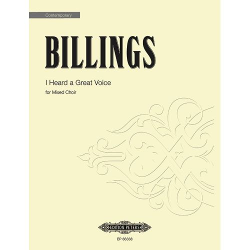 Billings, William - I Heard...