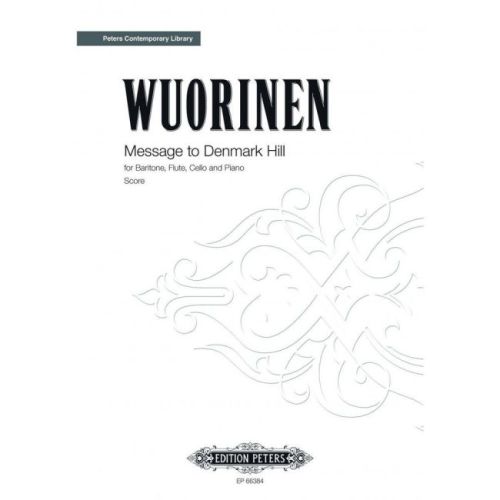 Wuorinen, Charles - Message...