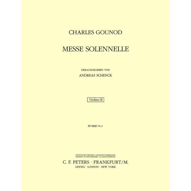 Gounod, Charles - Messe solennelle (Cacilienmesse)