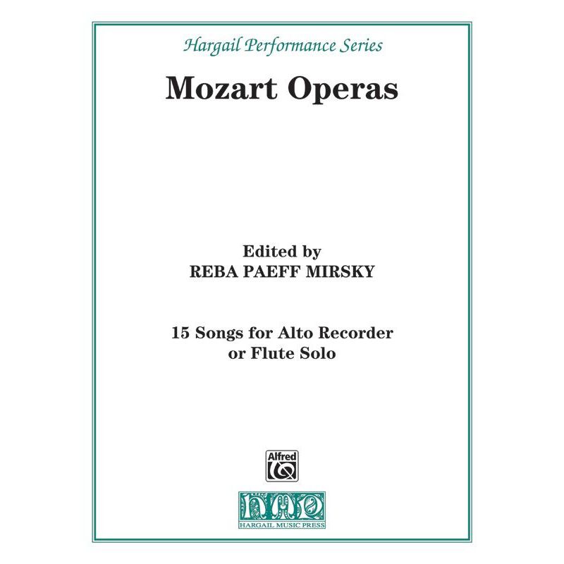Haydn, Joseph - 15 Songs Mozart Operas A/Rec
