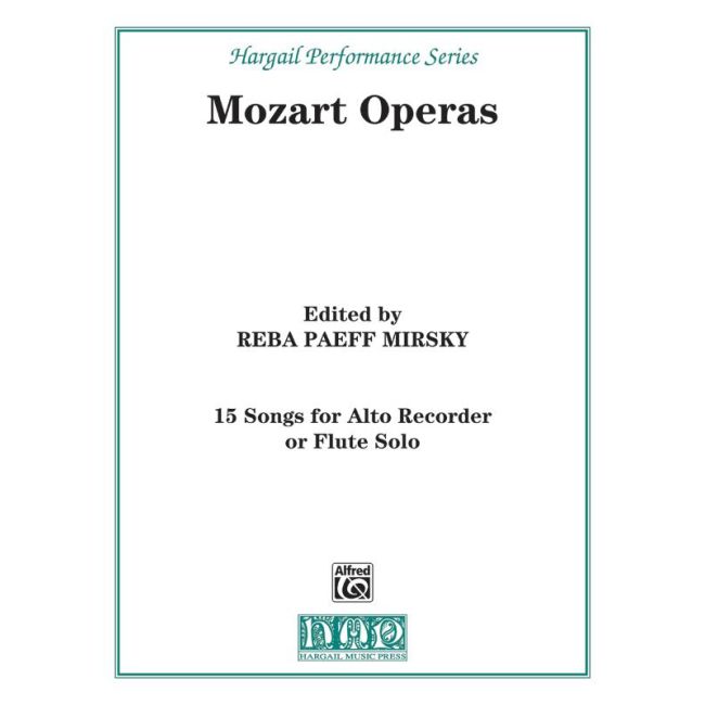 Haydn, Joseph - 15 Songs Mozart Operas A/Rec