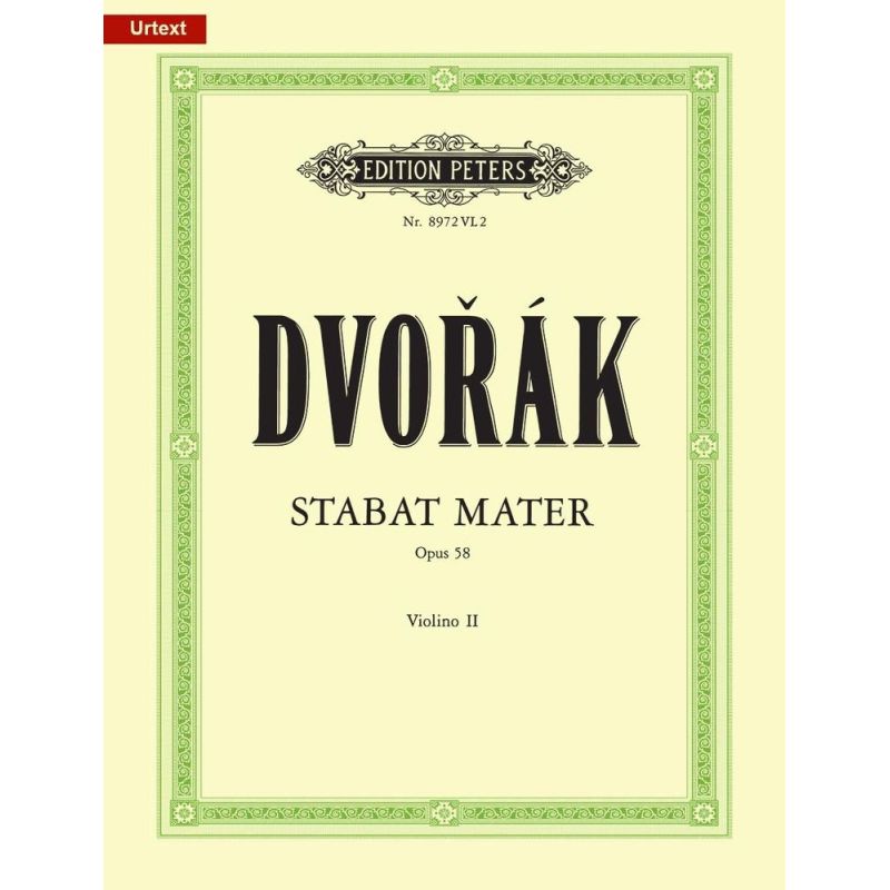 Dvořák, Antonín - Stabat Mater (Violin 2)