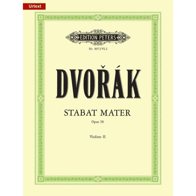 Dvořák, Antonín - Stabat Mater (Violin 2)