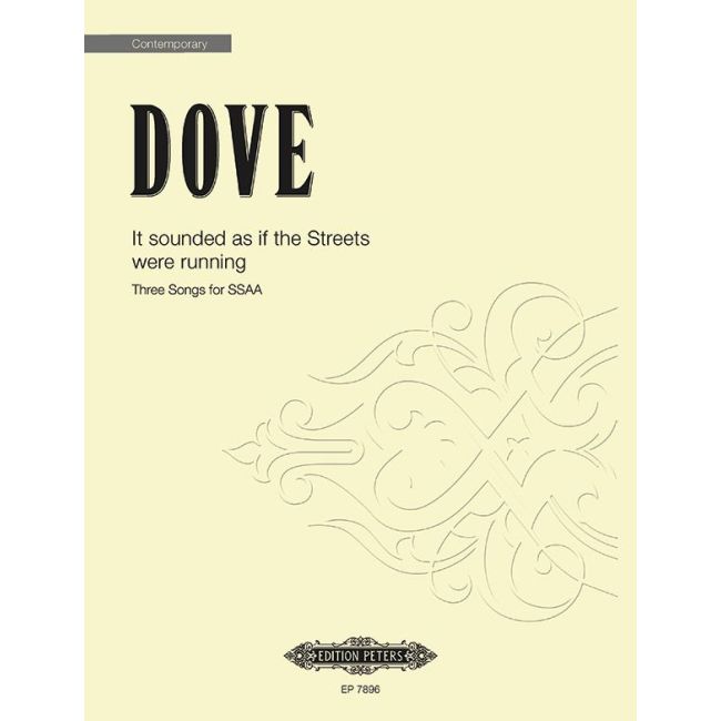 Dove, Jonathan - It sounded as if the Streets.....
