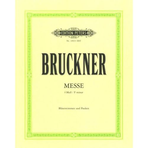 Bruckner, Anton - Mass in F...