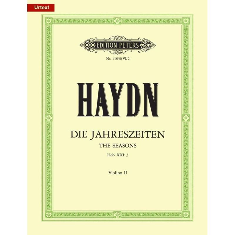 Haydn, Franz Joseph - The Seasons Hob.XXI:3 (violin 2)