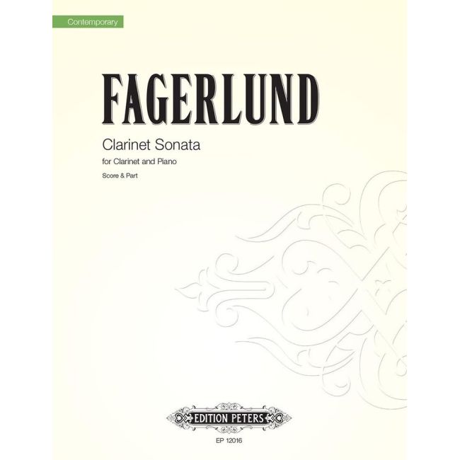 Fagerlund, Sebastian - Sonata for clarinet and piano