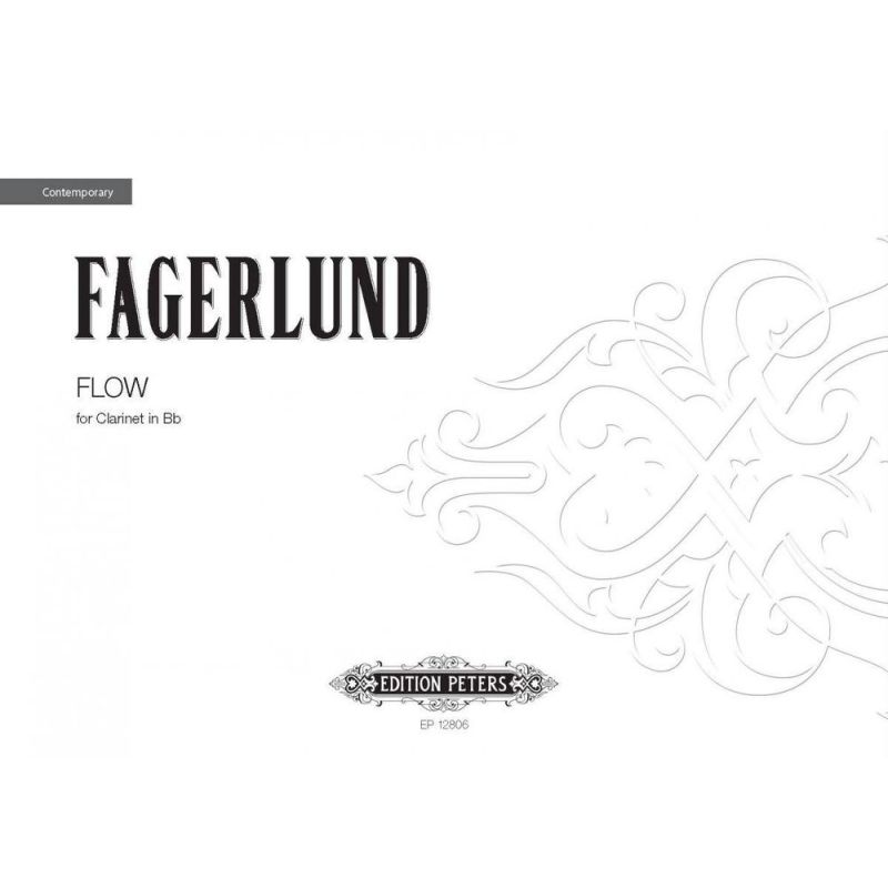 Fagerlund, Sebastian - Flow for Clarinet in B