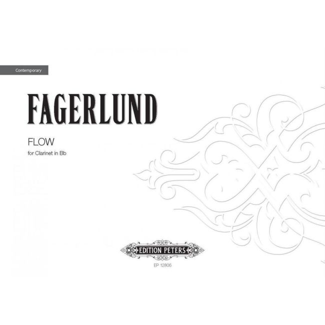 Fagerlund, Sebastian - Flow for Clarinet in B