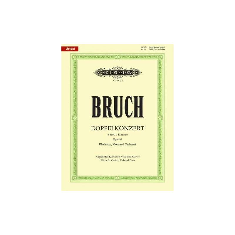 Bruch, Max - Double Concert (alternative violin pt.)
