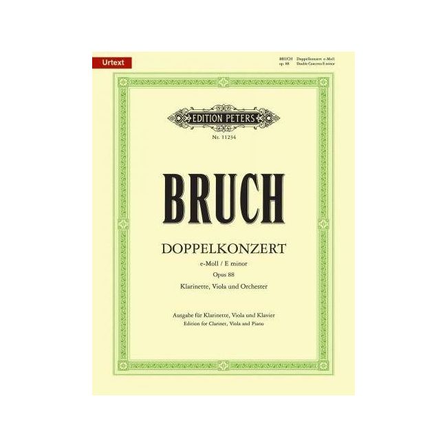 Bruch, Max - Double Concert (alternative violin pt.)