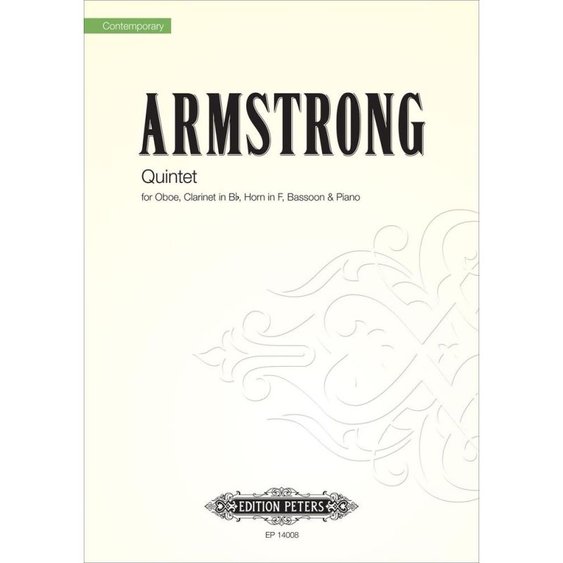 Armstrong, Kit - Quintet (Ob, Cl, Bn, Hn, Pf)