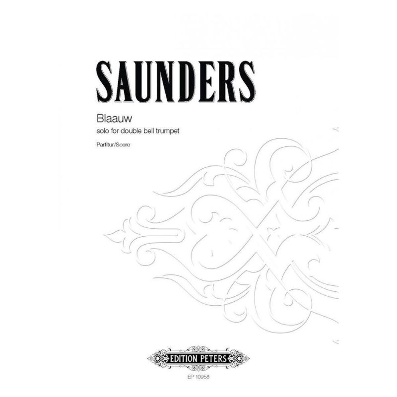Saunders, Rebecca - Blaauw