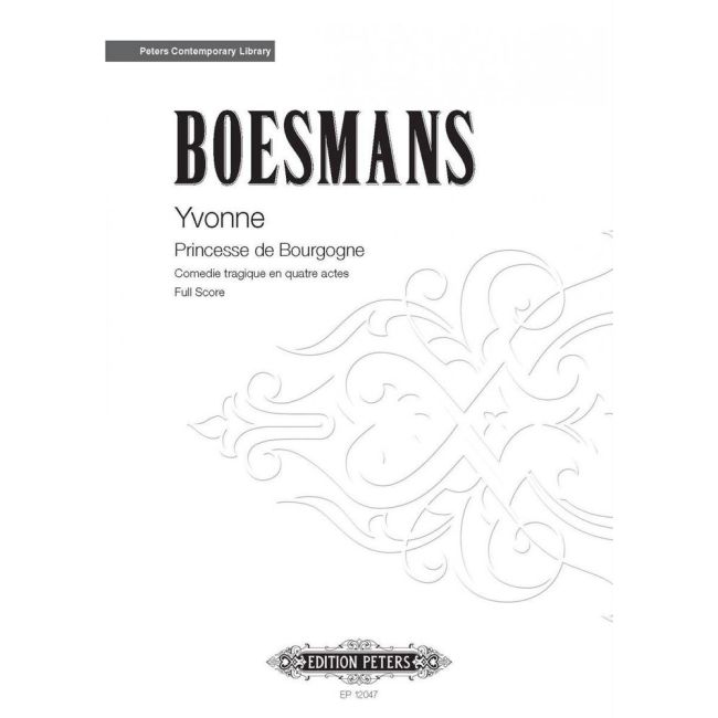 Boesmans, Philippe - Yvonne, Princesse de Bourgogne