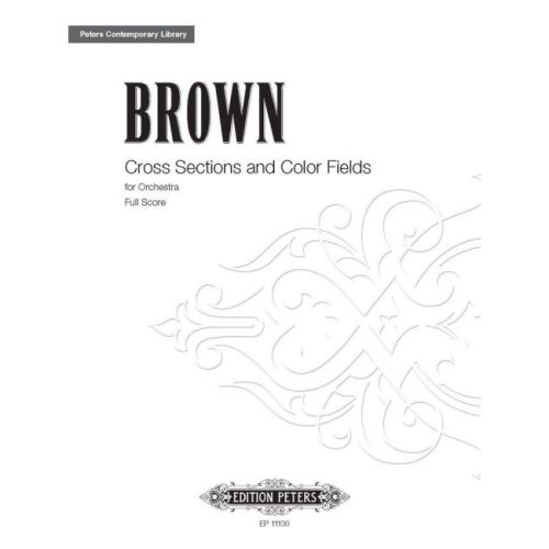 Brown, Earle - Cross...